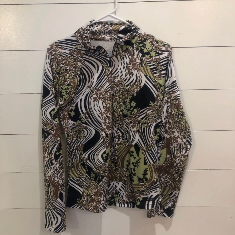 Athleta Sierra thermal pullover 1/2 zip Sz Medium
